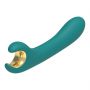 Stymulator łechtaczki Mermaid zielony silikonowy USB Joy - 2