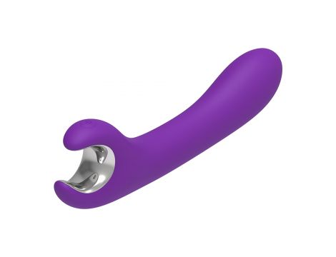Stymulator łechtaczki Mermaid silikonowy fioletowy USB B Series Joy