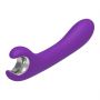 Stymulator łechtaczki Mermaid silikonowy fioletowy USB B Series Joy - 2
