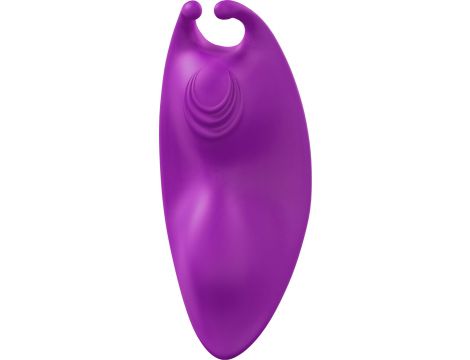 Stymulator łechtaczki do majtek Joy fioletowy z pilotem USB - 6