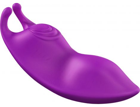 Stymulator łechtaczki do majtek Joy fioletowy z pilotem USB - 8