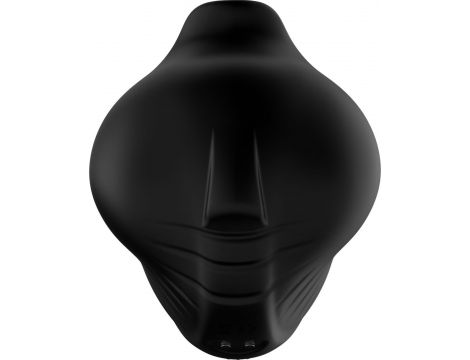 Pierścień erekcyjny wibrujący z wypustką Ranger czarny USB - 3