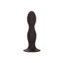 Korek analny silikonowy żebrowany Calexotics czarny - 2