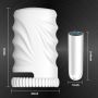 Masturbator waginalny z wibracją B Series Cute biały USB wodoodporny - 9