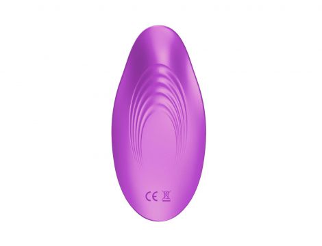 Wibrator mini silikonowy B Series Cute fioletowy USB - 4