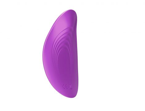 Wibrator mini silikonowy B Series Cute fioletowy USB - 6