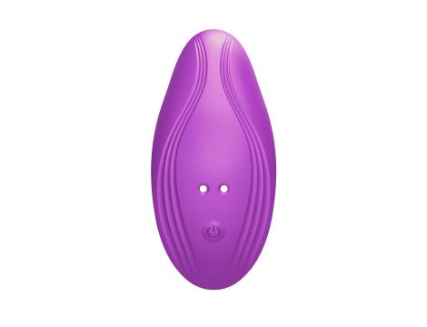 Wibrator mini silikonowy B Series Cute fioletowy USB - 7