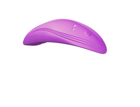 Wibrator mini silikonowy B Series Cute fioletowy USB - 8