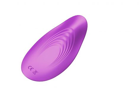 Wibrator mini silikonowy B Series Cute fioletowy USB - 9