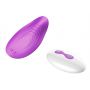 Wibrator mini silikonowy B Series Cute fioletowy USB - 2