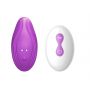 Wibrator mini silikonowy B Series Cute fioletowy USB - 4