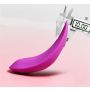 Wibrator mini silikonowy B Series Cute fioletowy USB - 12