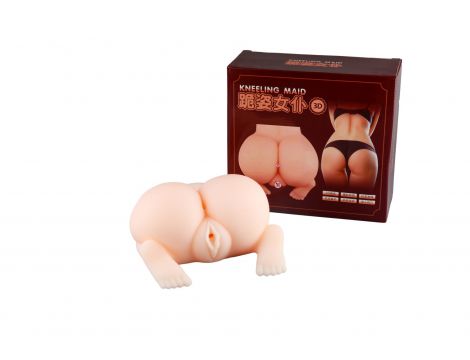 Realistyczny masturbator z cipką i dupą B Series Lyla - 3